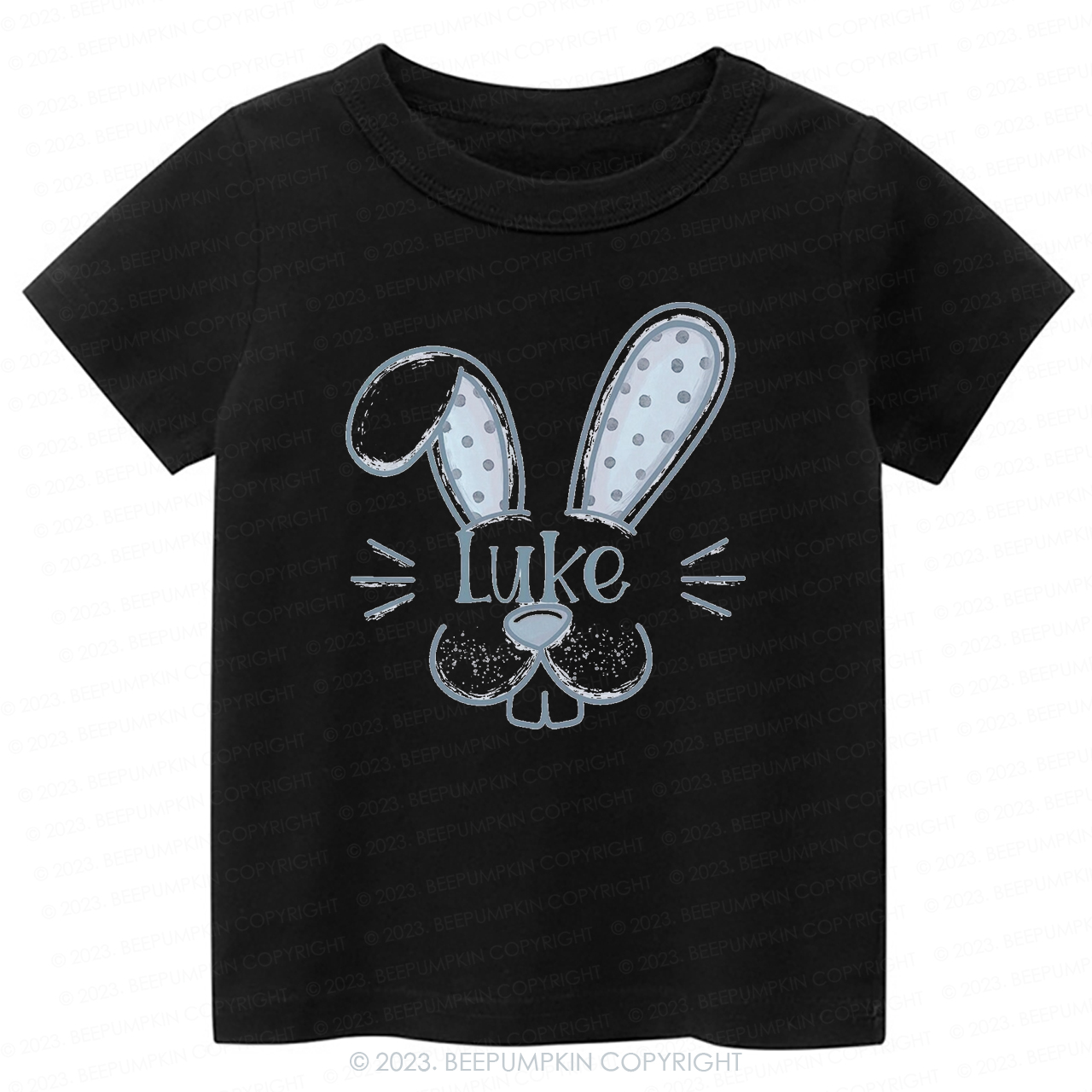 Custom Name Polka Dots Easter Boy -Toddler Tees
