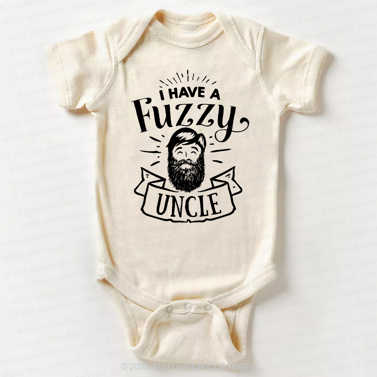I Have a Fuzzy Uncle Bodysuit For Baby