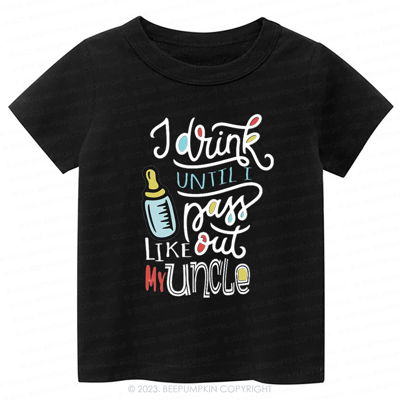  I Have a Fuzzy Uncle -Toddler Tees Sale-Beepumpkin™