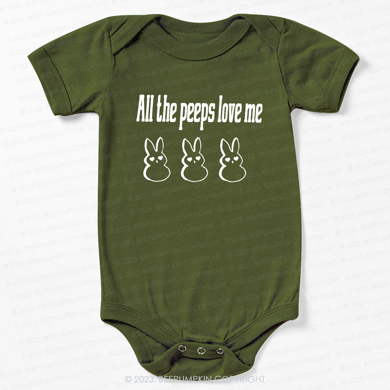 All the Peeps Love Me Easter Bodysuit For Baby