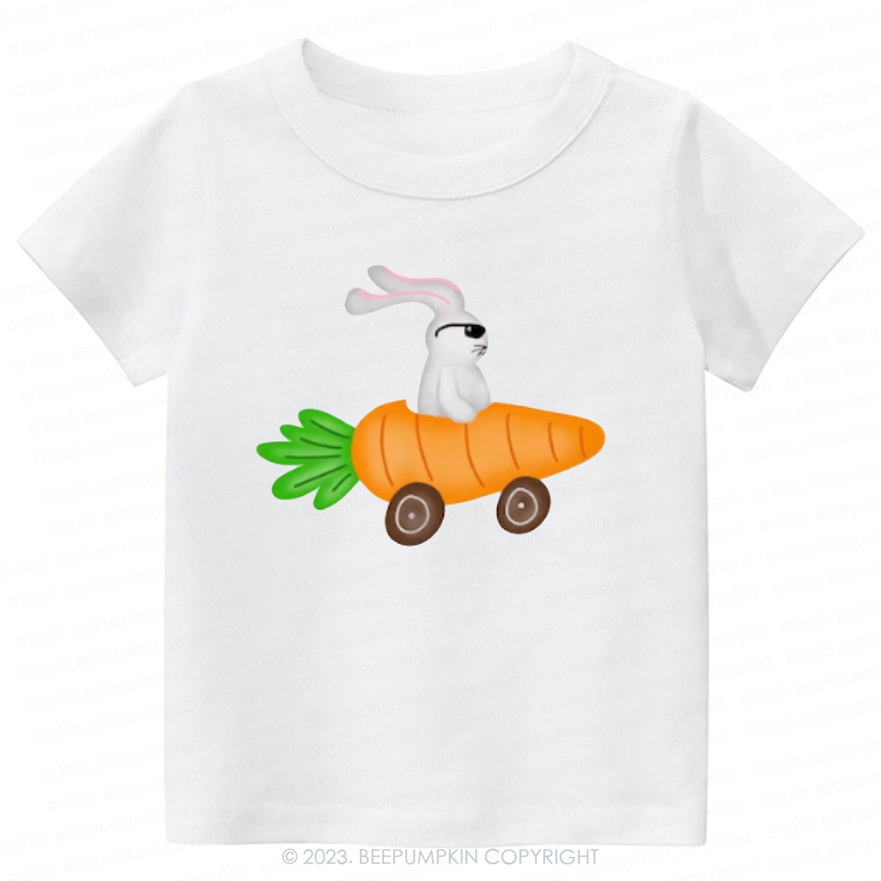 Easter Bunny Car -Toddler Tees