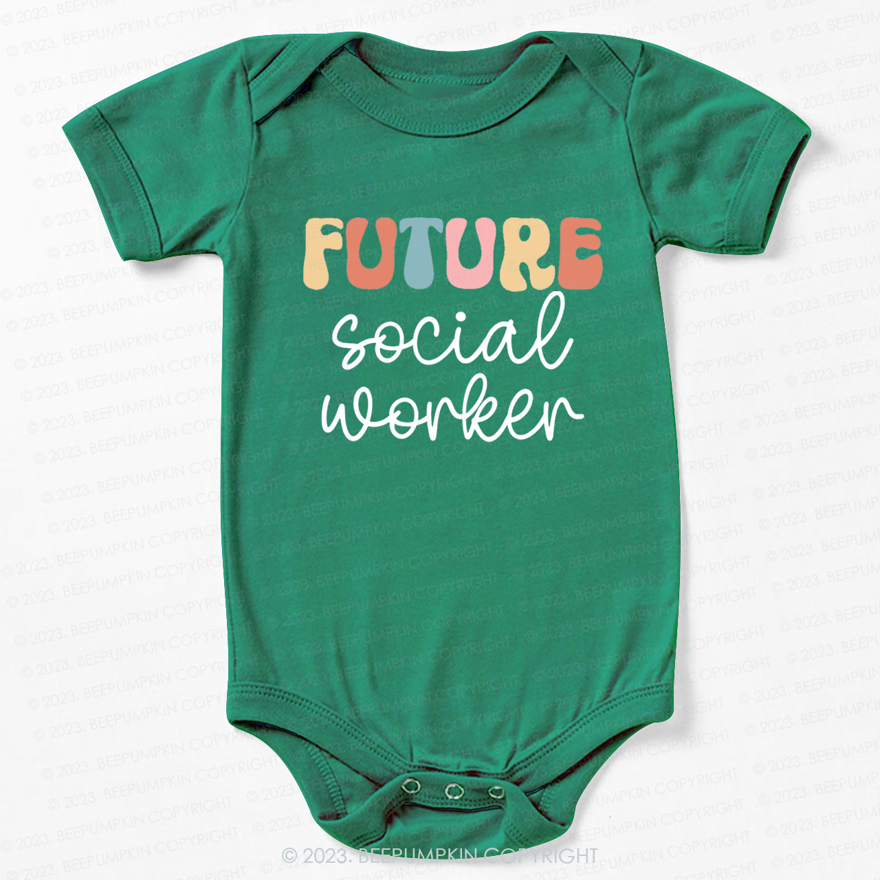 Profession Social Worker Bodysuit For Baby