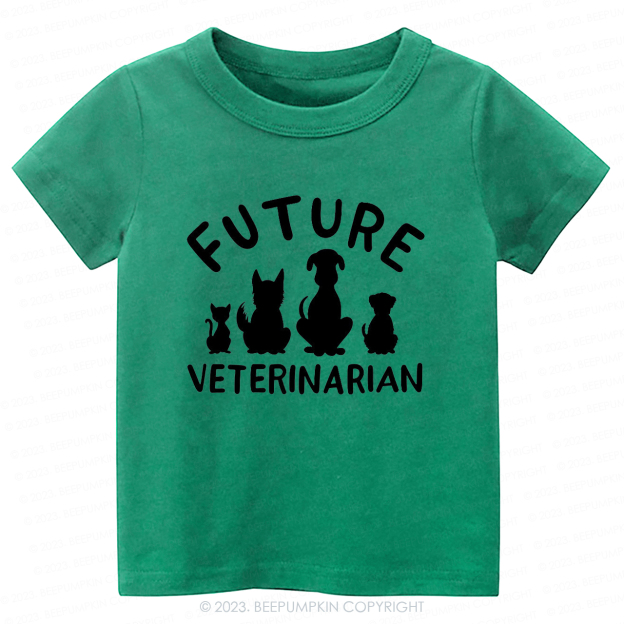 Future Veterinarian Dog Lover Gifts  -Toddler Tees