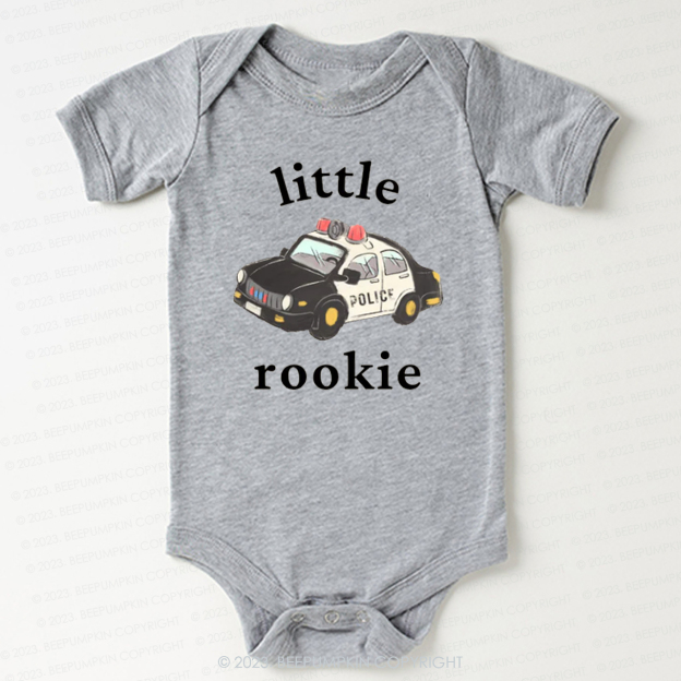 Little Rookie Police Car Bodysuit For Baby