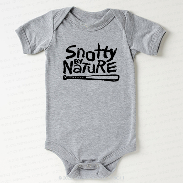 Snotty By Nature Cute Funny Rap Hiphop For Baby