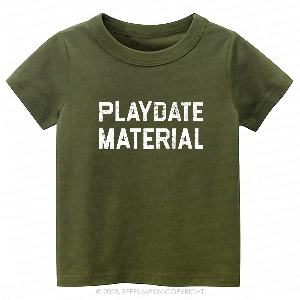 Playdate Material -Toddler Tees