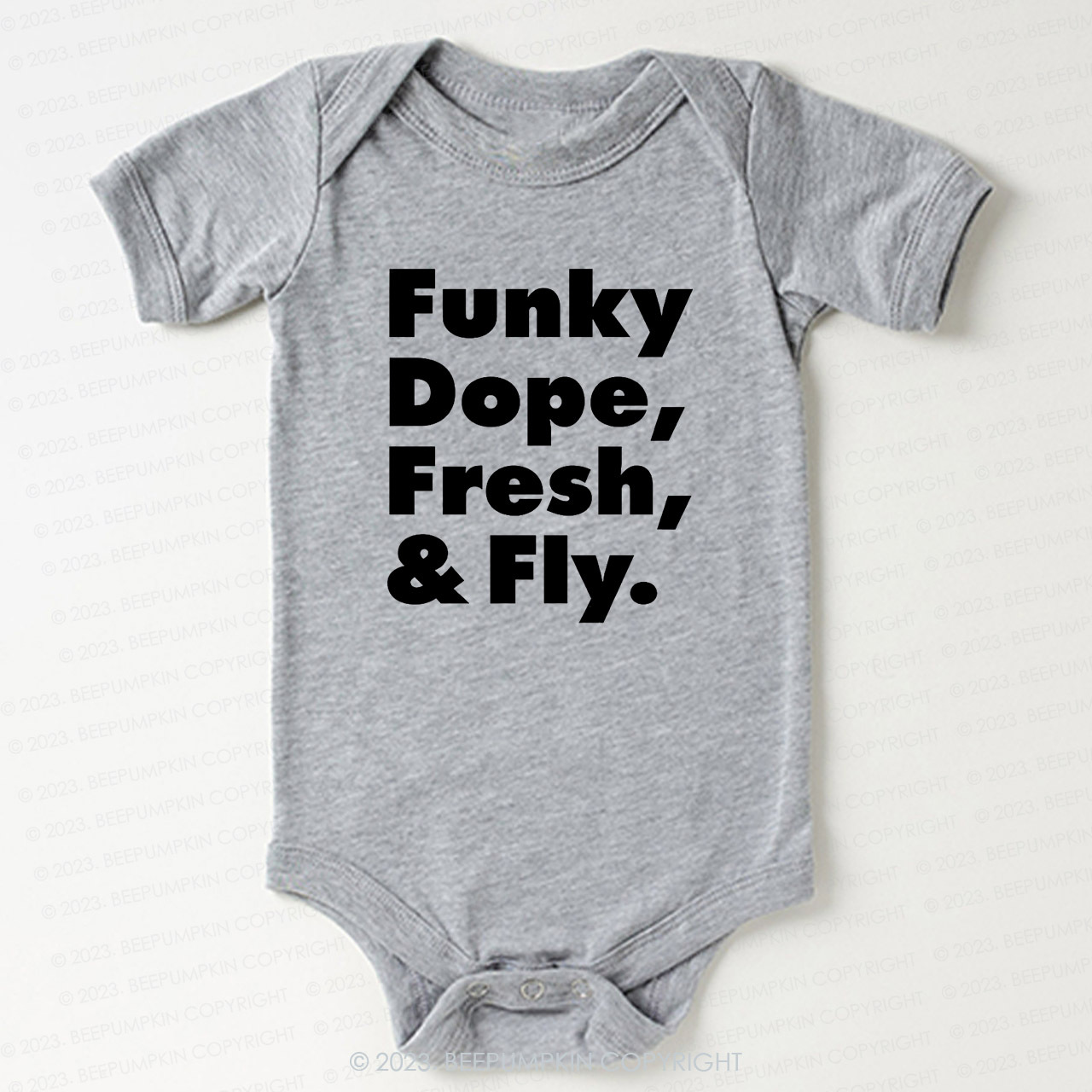 Funky Dope Fresh & Fly Bodysuit For Baby