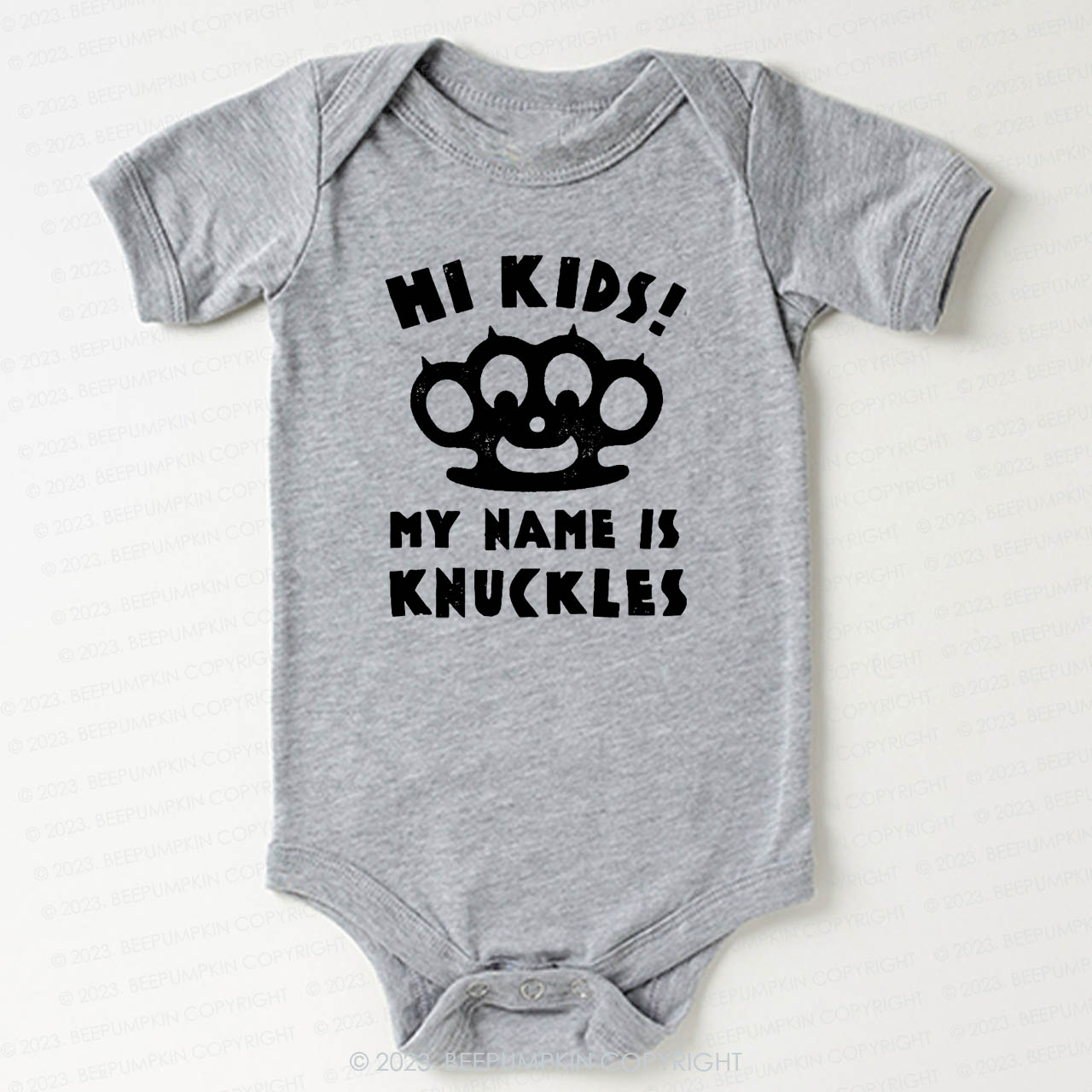 Hi Kids, My Name Is Knuckles Bodysuit For Baby