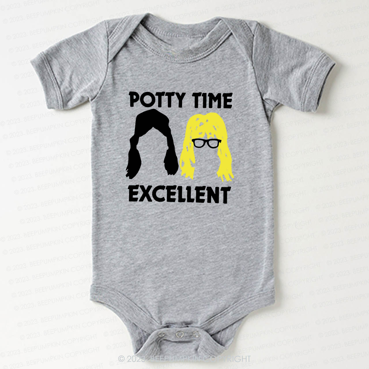 Potty Time Excellent Funny Bodysuit For Baby
