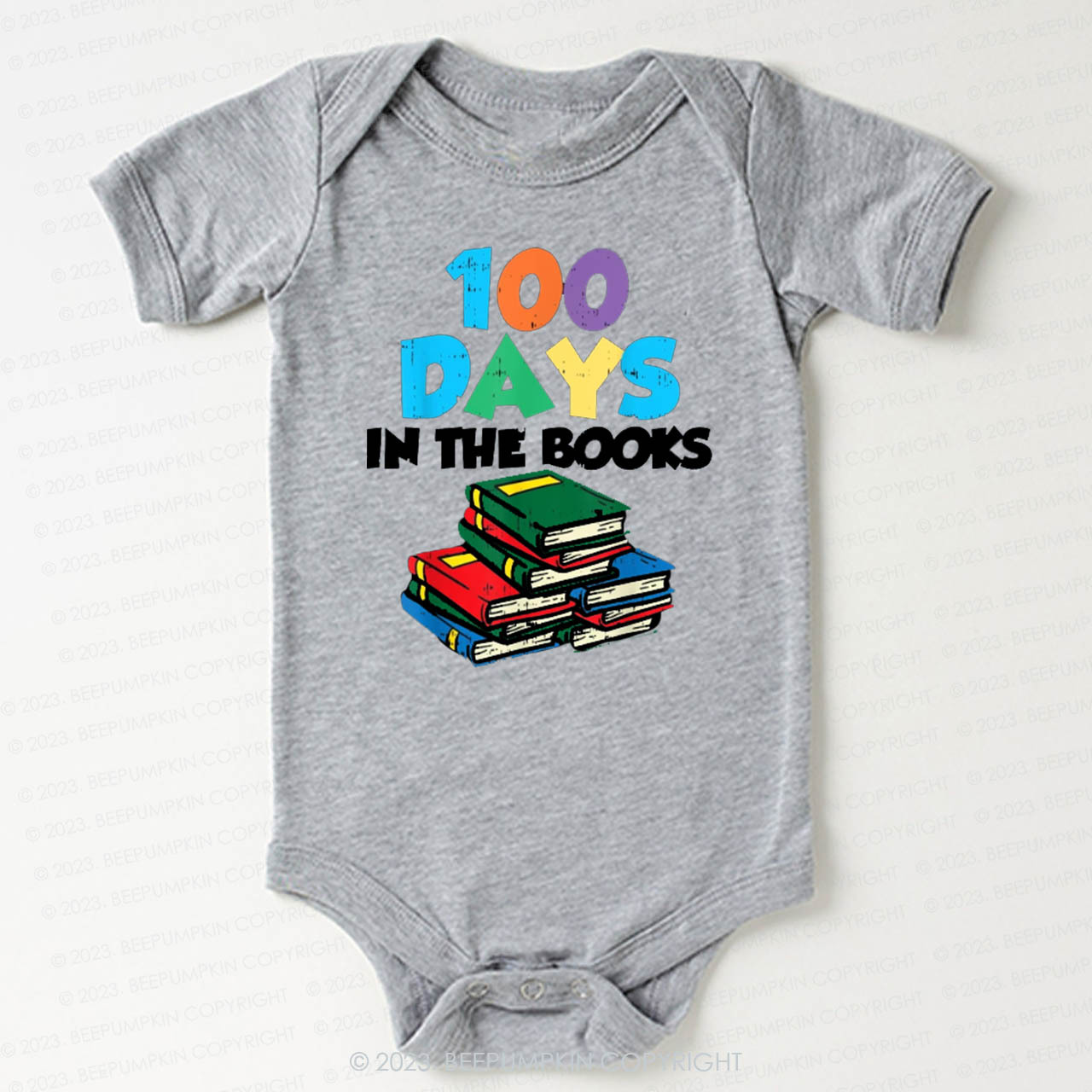 100 Days In The Books Bodysuit For Baby