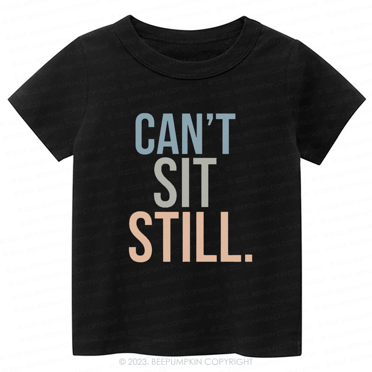 Can't Sit Still Kids Shirt