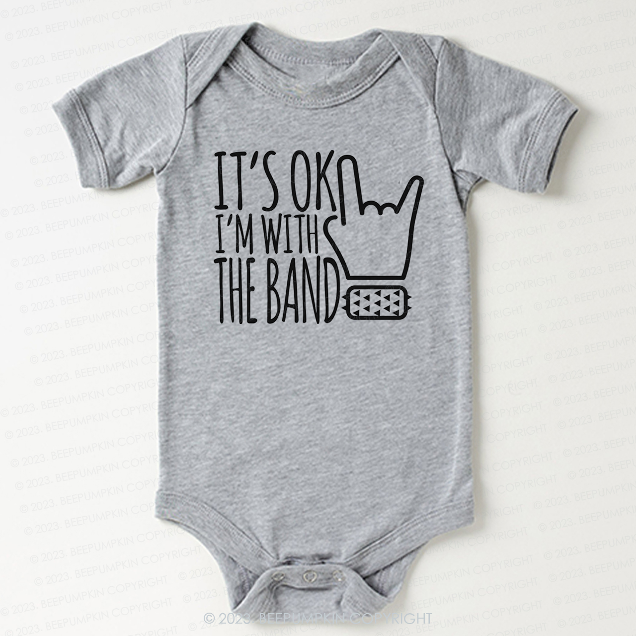 I'm With The Band Bodysuit For Baby
