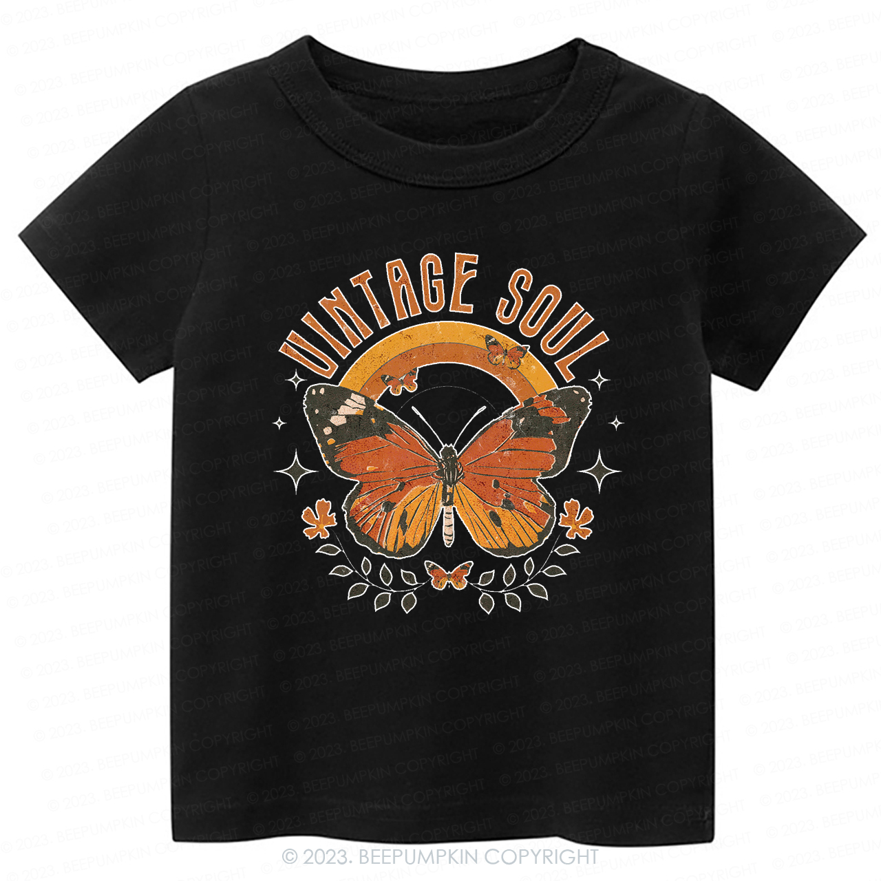 Vintage Soul Cute Girls Boho Kids Shirt