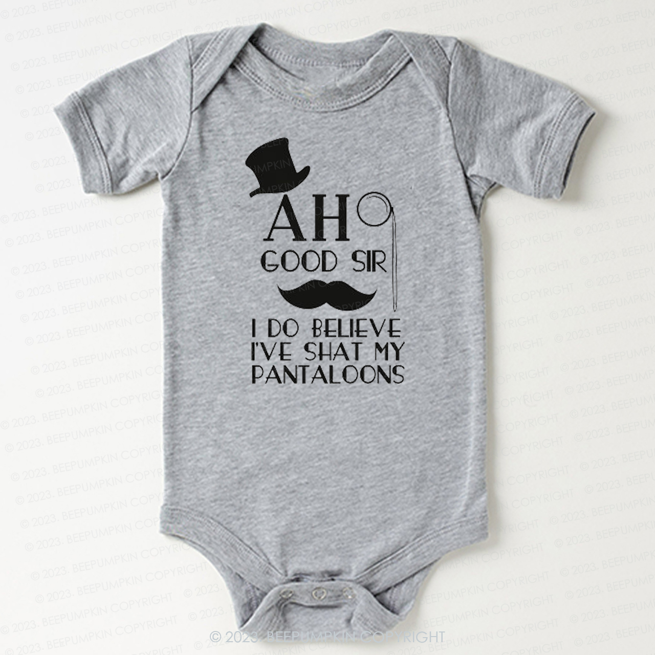 Ah Good Sir I've Shat My Pantaloons Bodysuit For Baby