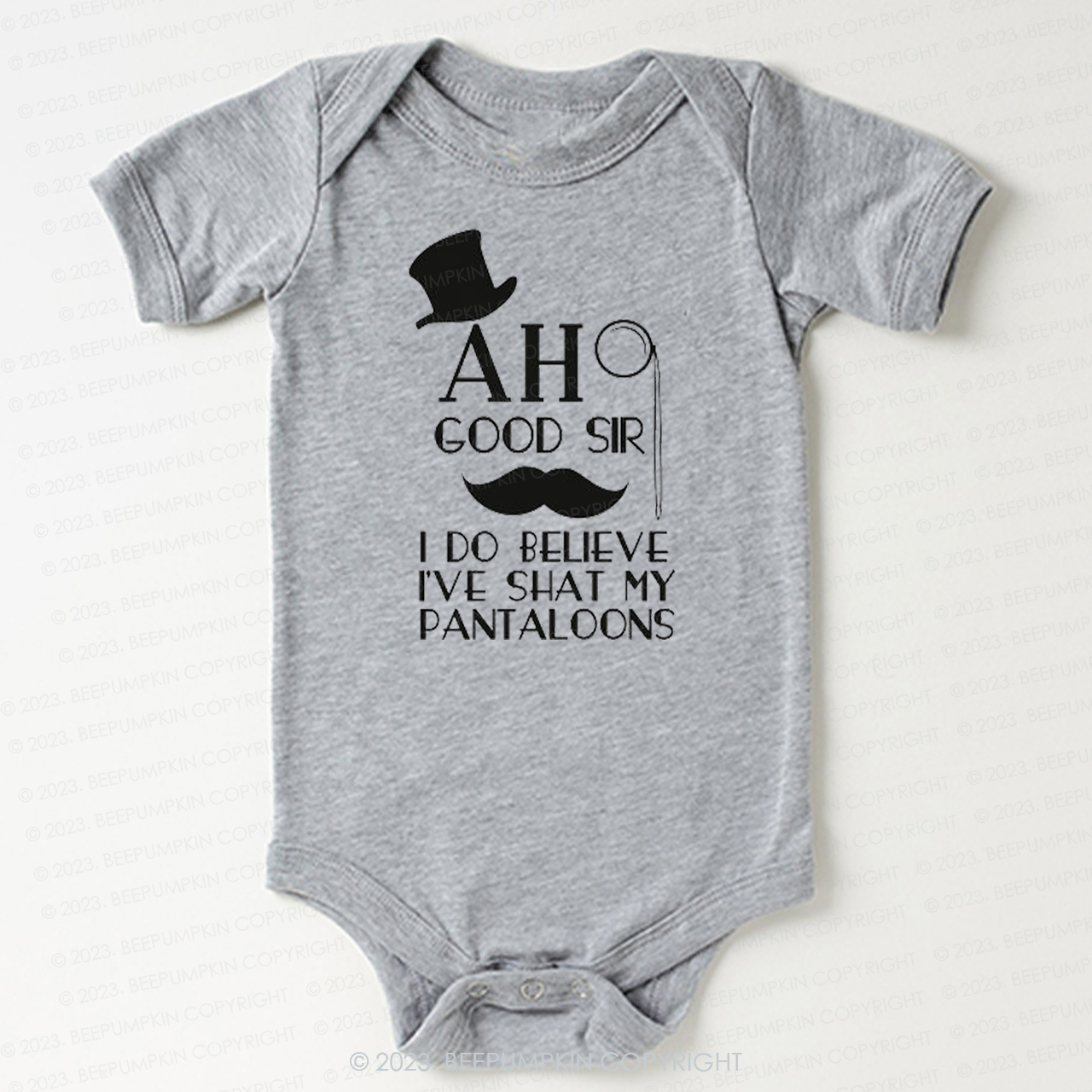 Ah Good Sir I've Shat My Pantaloons Bodysuit For Baby