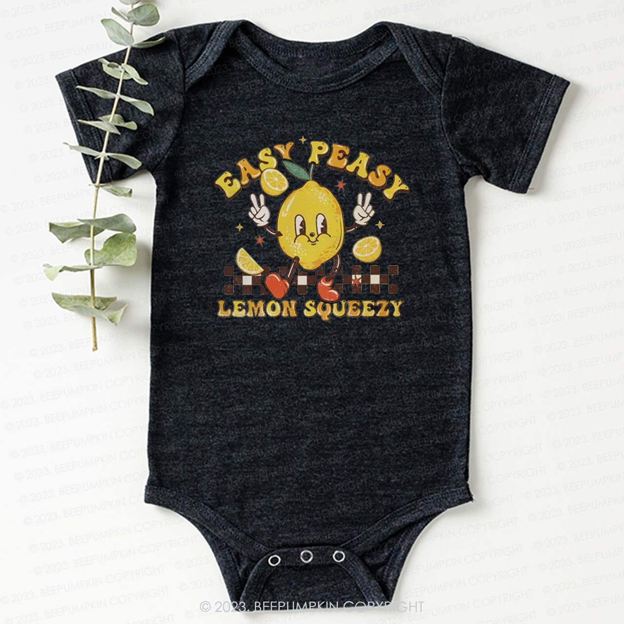 Easy Peasy Lemon Squeezy Bodysuit For Baby