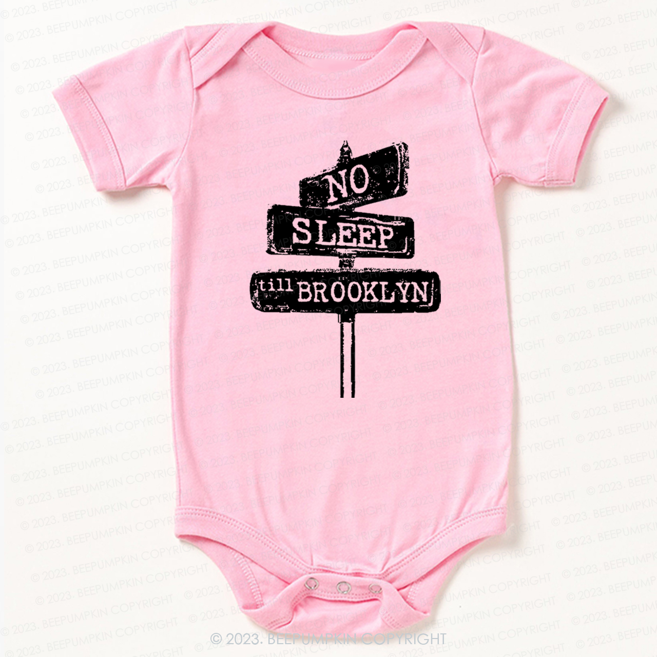 No Sleep Till Brooklyn Bodysuit For Baby