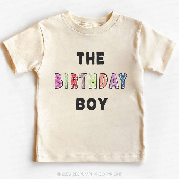 The Birthday Boy And Girl Kids Shirt