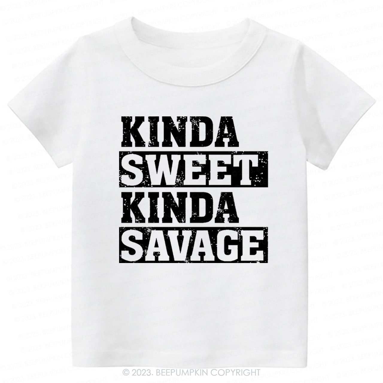 Kinda Sweet Kinda Savage Kids Shirt