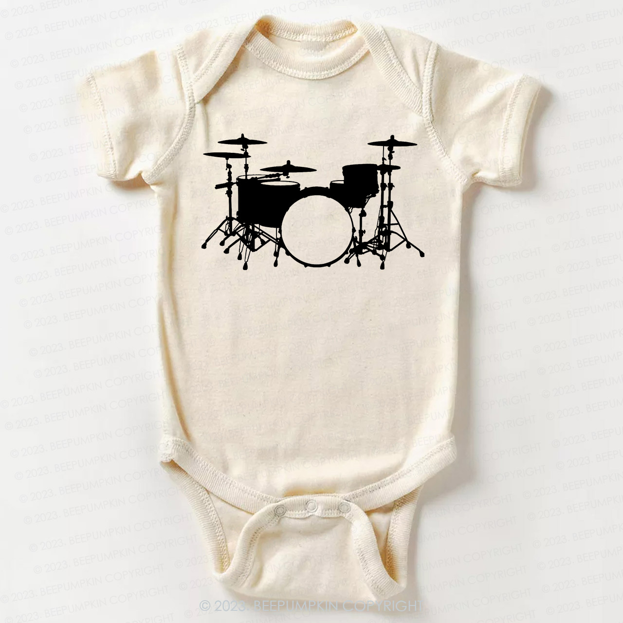 Drumset Music Bodysuit For Baby