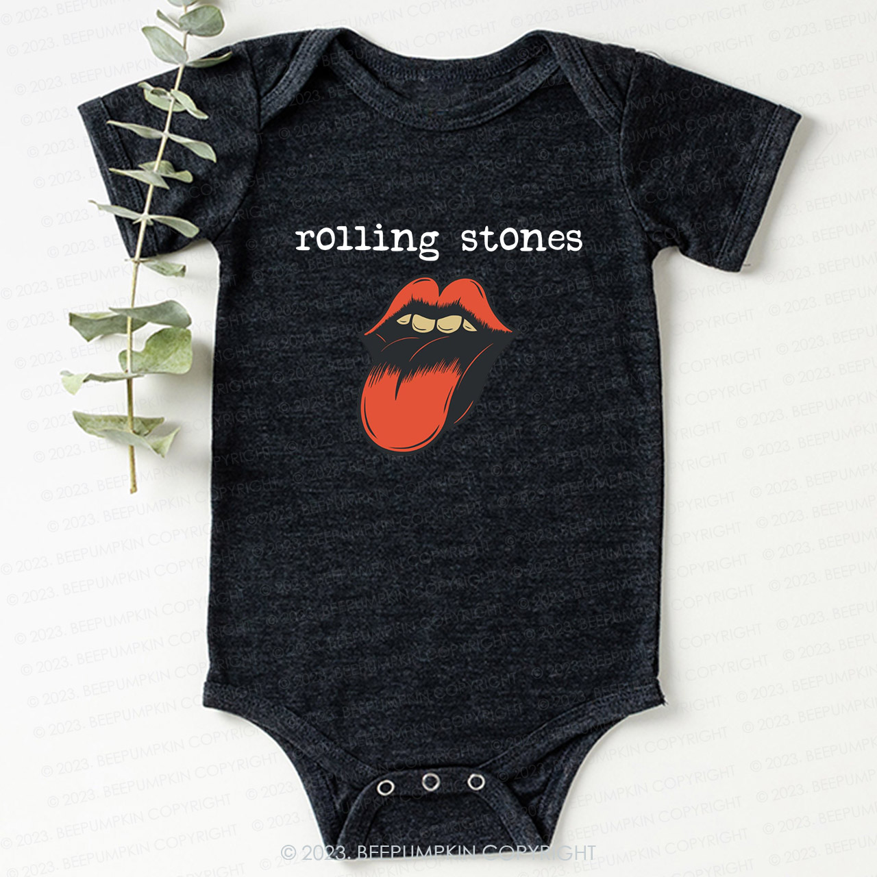 Rock n Roll Band Bodysuit For Baby