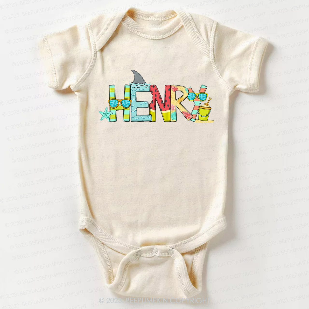 Personalized Summer Bodysuit For Baby