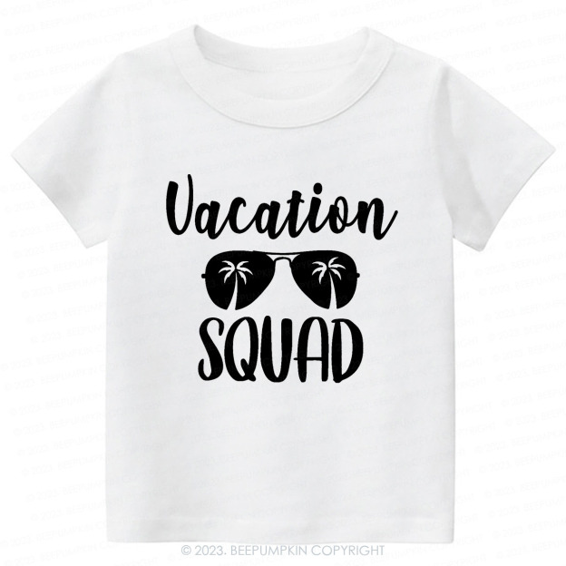 Vacation Squad Kids Shirt