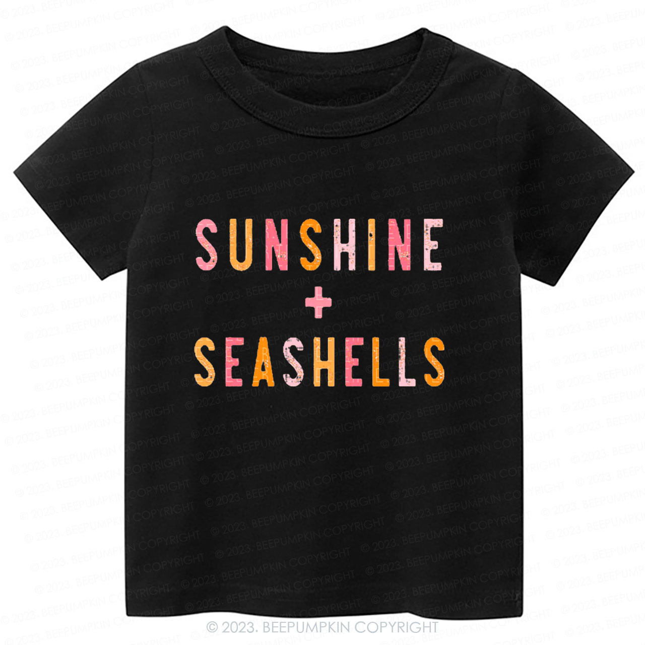 Sunshine And Seashells Kids Shirt