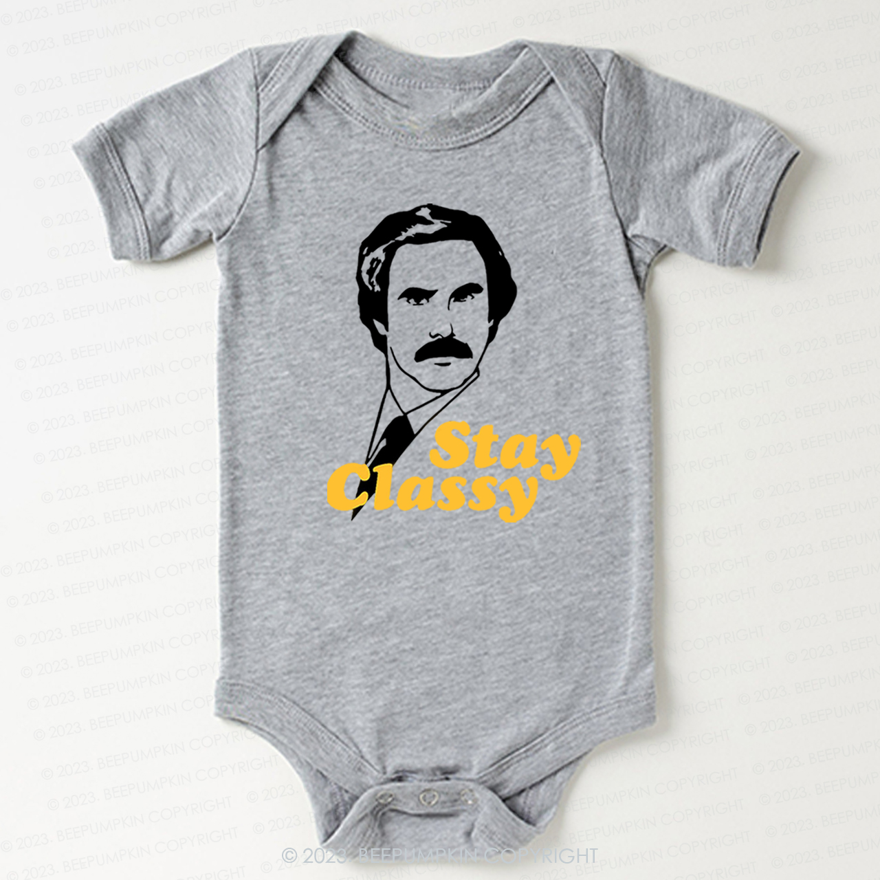 Humorous Man Bodysuit For Baby 7
