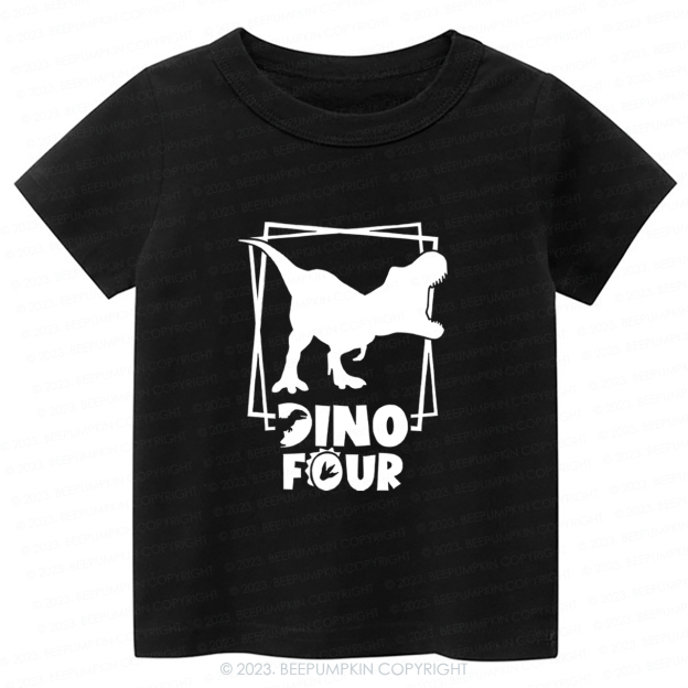 Dino Square T-Rex Kids Shirt