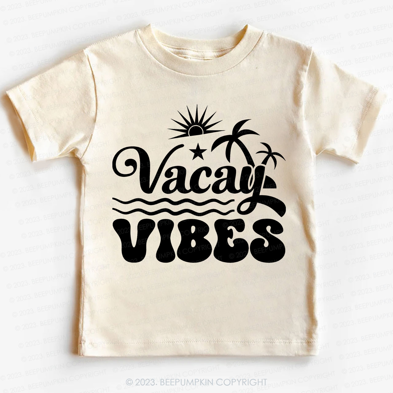 Summer Vacation Vacay Vibes Kids Shirt