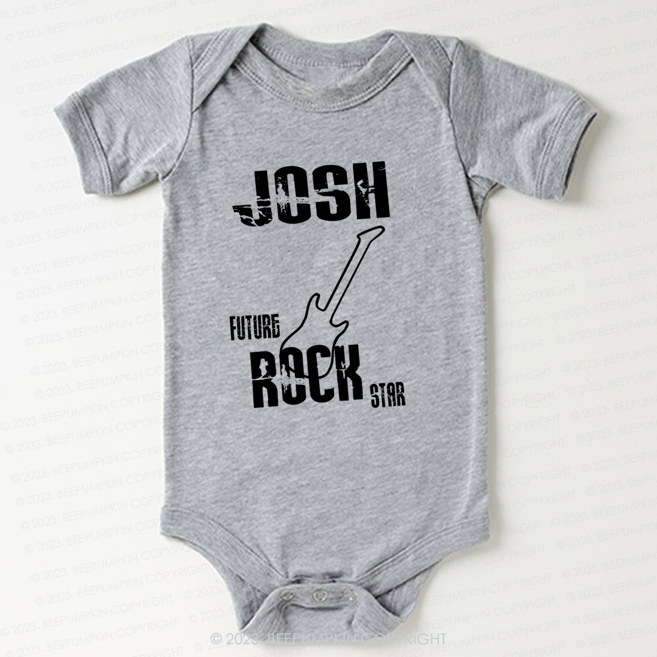  Personalised Future Rockstar Bodysuit For Baby 7