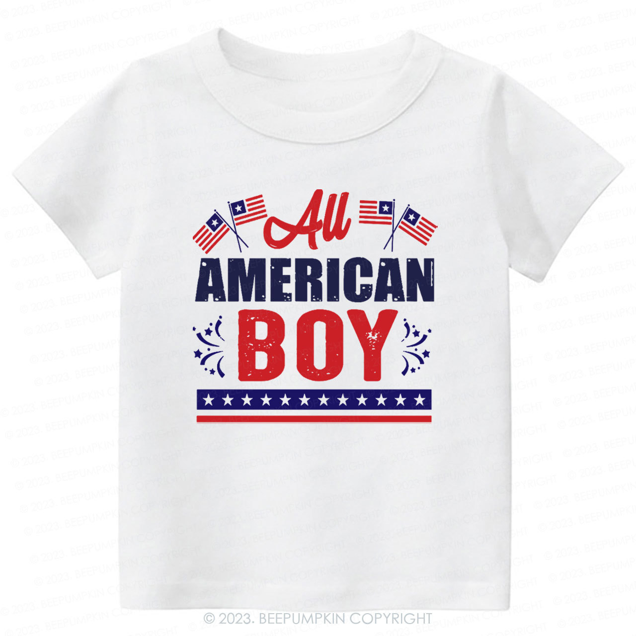 All American Neutral Shirt For Kids
