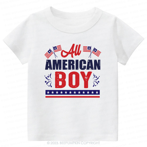 All American Neutral Shirt For Kids