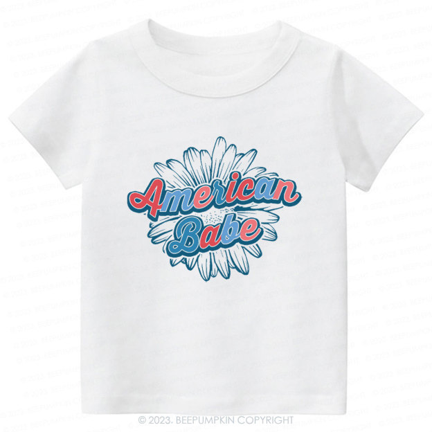 American Babe Shirt For Kids