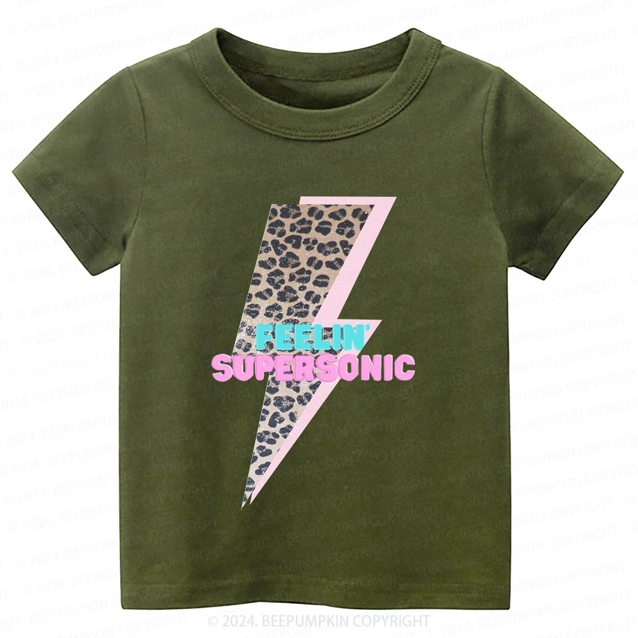 Rock Leopard Toddler&Kids Tees 8