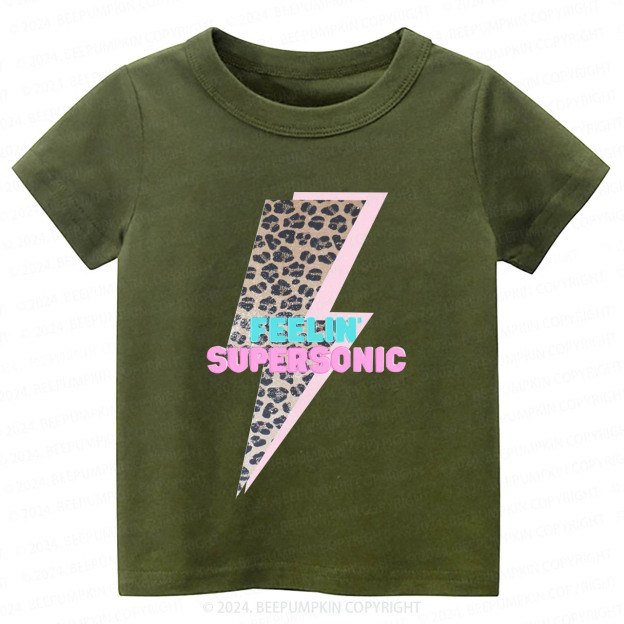 Rock Leopard Toddler&Kids Tees 8