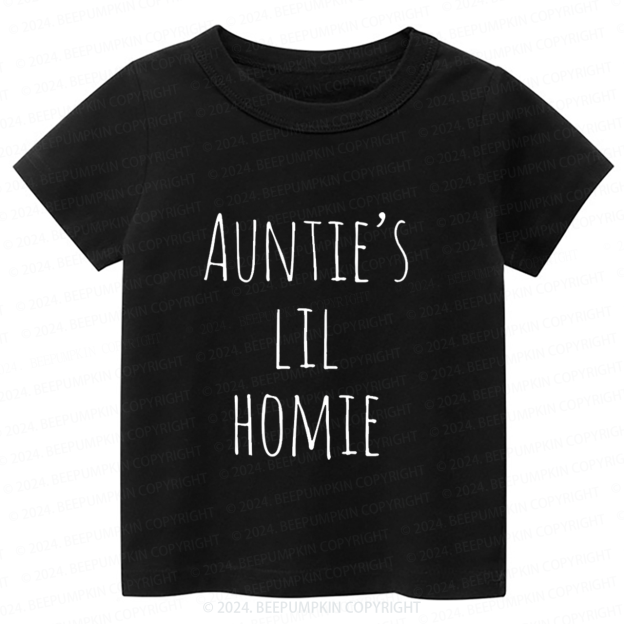 Auntie's Lil' Homie Toddler&Kids Tees 7