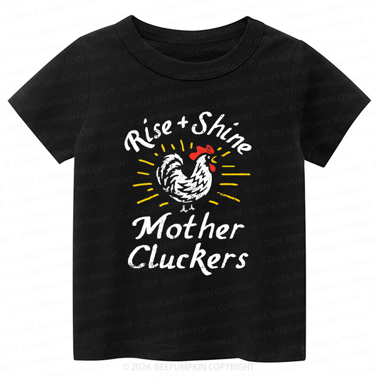 Rise & Shine Mother Cluckers Toddler&Kids Tees