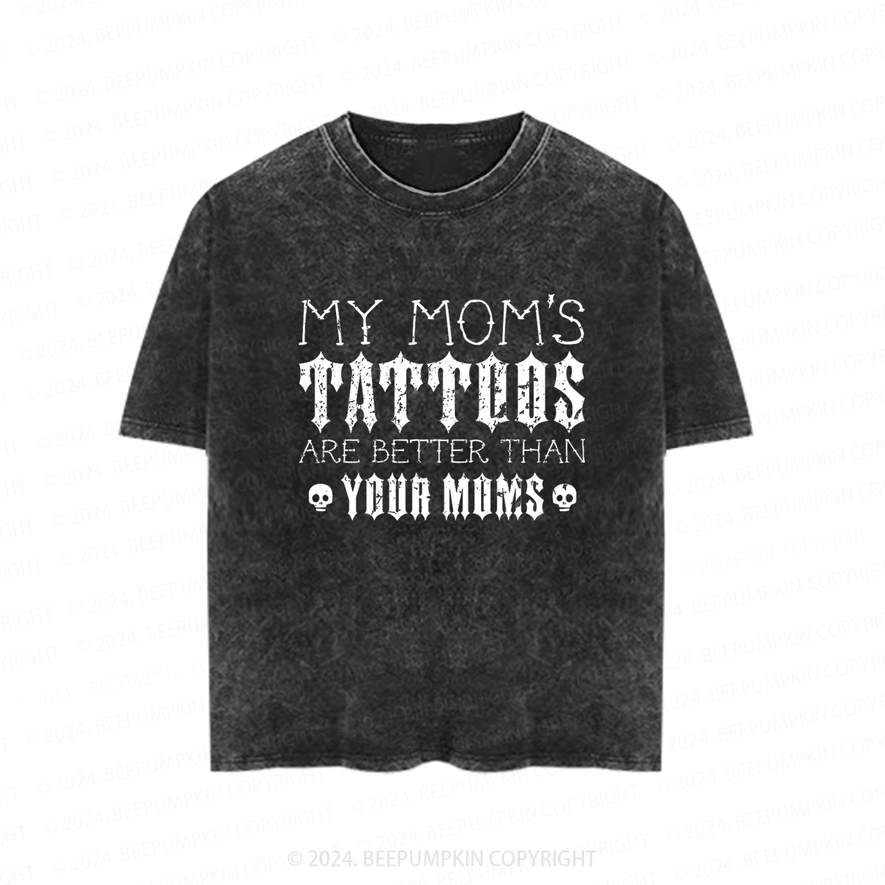 My Mom's Tattoos Are Better Than Your Moms Toddler&Kids Washed Tees          