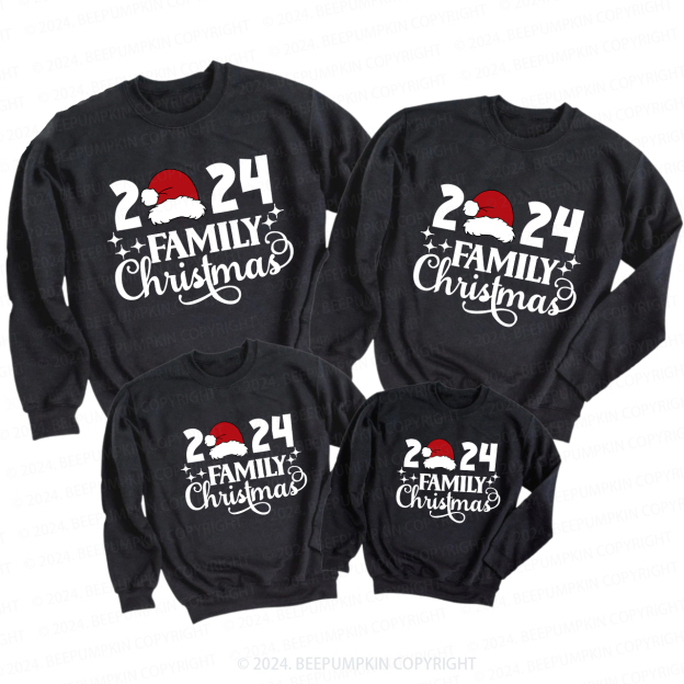 2024 Family Christmas Matching Sweatshirts