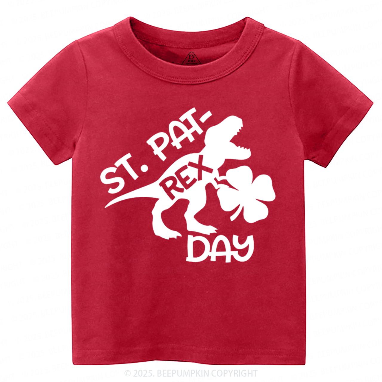 St. Pat-Rex Day Toddler&Kid's Tees Beepumpkin
