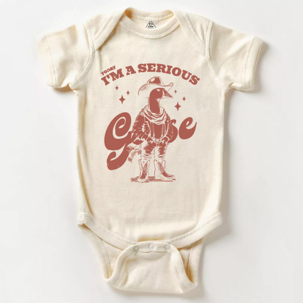 Serious Goose Bodysuit Beepumpkin