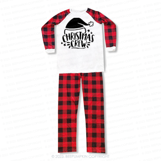Romantic Christmas Crew Family Matching Pajamas Beepumpkin