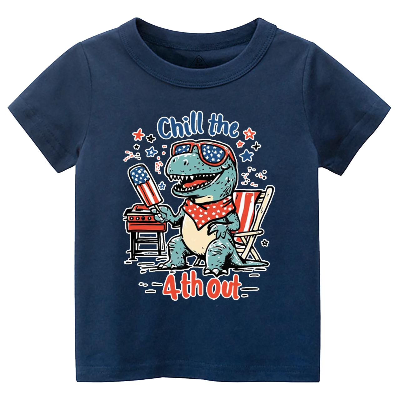 Chill The 4th Out Toddler&Kid's Tees Beepumpkin 