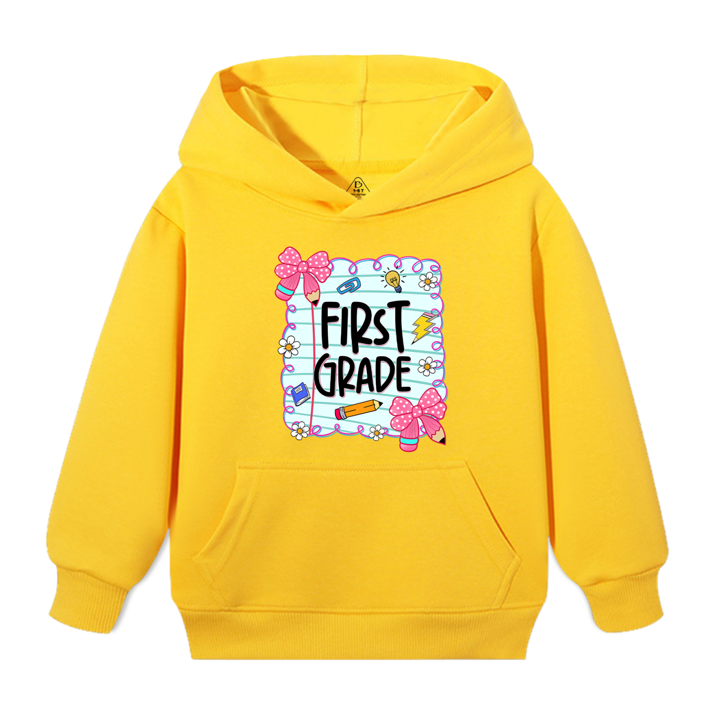 Personalized First Day Of School Kid's Hoodies Beepumpkin