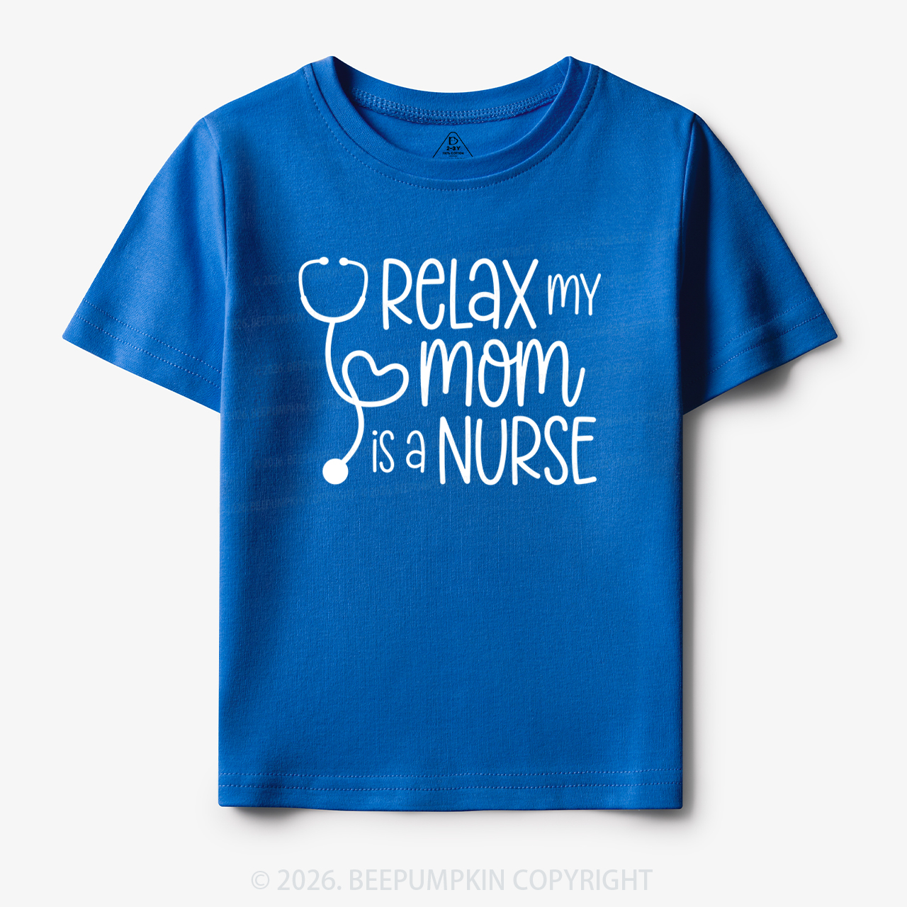 Relax My Mom Is A Nurse Toddler&Kid's Tees
