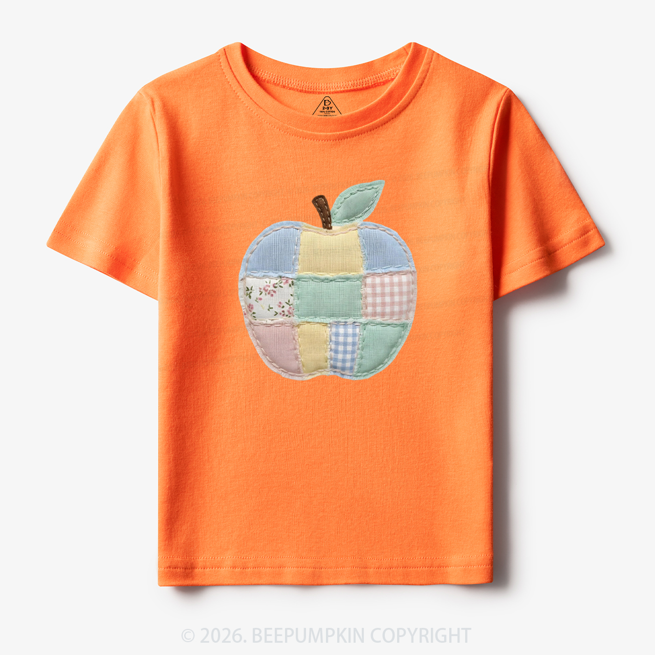 Spring Back to School Apple Toddler&Kid's Tees