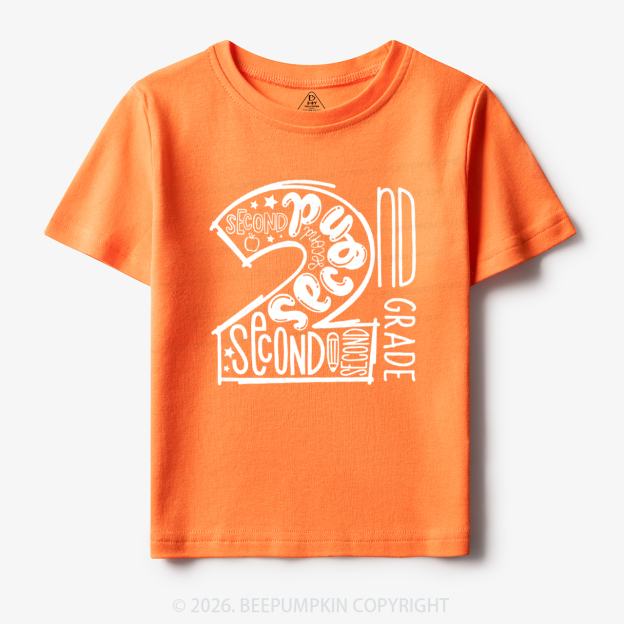 School Doodle Grade Back to School Toddler&Kid's Tees