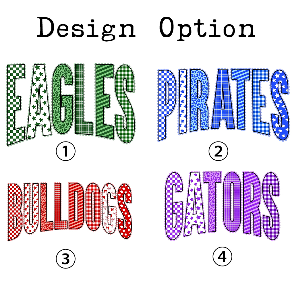 Personalized School Name School Spirit Toddler&Kid's Tees